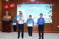 Tỉnh đoàn Lai Châu tuyên dương “học sinh 3 tốt” cấp tỉnh năm 2022. Ảnh: Đinh Thùy-TTXVN