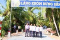 Sáng ngày 15/3/2023, Ủy ban Nhân dân xã Hòa Bình, huyện Trà Ôn (Vĩnh Long) tổ chức khánh thành công trình Đường vào Khu căn cứ cách mạng Bưng Sẩm. Ảnh: Tư liệu