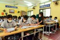 Trường THPT Tân Trào, thành phố Tuyên Quang, tổ chức ôn tập cho học sinh lớp 12. Ảnh: Quang Cường – TTXVN.