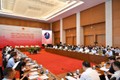 Hội thảo Giáo dục 2023 với chủ đề “Thể chế, chính sách nâng cao chất lượng giáo dục đại học”. Ảnh: baochinhphu.vn