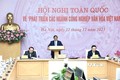 Thủ tướng Phạm Minh Chính chủ trì Hội nghị toàn quốc về phát triển các ngành công nghiệp văn hóa