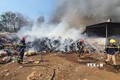 Cháy lớn tại Nhà máy rác Chư Sê, ước thiệt hại hơn 5 tỷ đồng