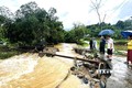 Hà Giang khẩn trương khắc phục hậu quả mưa lớn gây ngập úng cục bộ