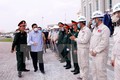 老挝领导实地走访调研由越南援建的国会大厦工程建设进度