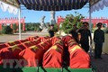 广治省为24具在老挝牺牲的越南烈士遗骸举行追悼会和安葬仪式
