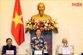 Chủ tịch Quốc hội Nguyễn Thị Kim Ngân phát biểu bế mạc. Ảnh: Trọng Đức - TTXVN