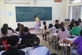 Trường Trung học phổ thông huyện Sìn Hồ (Lai Châu) gấp rút bổ sung kiến thức cho các em học sinh, trong đó tập trung vào các môn Toán, Văn, Tiếng Anh. Ảnh: Việt Hoàng-TTXVN