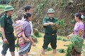 Bộ đội Lào Cai giúp dân làm kinh tế, đảm bảo an ninh khu vực biên giới. Ảnh : vov1.vov.vn
