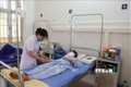Bệnh nhân sốt xuất huyết đang điều trị tại Bệnh viện đa khoa tỉnh Sơn La. Ảnh: Hữu Quyết - TTXVN