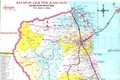 Bản đồ tỉnh Quảng Ngãi. Ảnh : bandohanhchinh.com