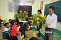 Những đóa hoa rừng tặng thầy cô nhân ngày 20/11. Ảnh: Việt Hoàng-TTXVN