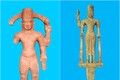2 tượng thần Vishnu tìm thấy ở Khu di tích Gò Tháp được công nhận là Bảo vật Quốc gia. Ảnh : baodongthap.vn
