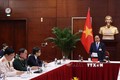Thủ tướng Nguyễn Xuân Phúc đưa ra ý kiến chỉ đạo tại phiên họp. Ảnh: Thống Nhất – TTXVN