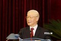 Chủ tịch nước Nguyễn Phú Trọng phát biểu bế mạc Hội nghị. Ảnh: Trí Dũng –TTXVN