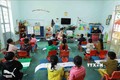 Giờ học của trẻ lớp 5 tuổi, Trường Mầm non xã Ea Knuếc (huyện Krông Pắk) - xã đạt chuẩn nông thôn mới năm 2020. Ảnh: Vũ Sinh – TTXVN