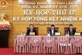 Đồng chí Đặng Xuân Phong (giữa), Ủy viên Trung ương Đảng, Bí thư Tỉnh ủy, Chủ tịch Hội đồng nhân dân tỉnh Lào Cai chủ trì kỳ họp. Ảnh: Quốc Khánh - TTXVN