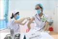 Nhân viên Y tế tỉnh Đắk Lắk được tiêm vaccine ngừa COVID-19 trong đợt 1. Ảnh: Tuấn Anh – TTXVN