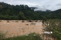 Khu vực suối Nậm Củm, xã Pa Ủ, huyện Mường Tè, tỉnh Lai Châu, nơi 2 công nhân bị nước lũ cuốn trôi. Ảnh: TTXVN phá