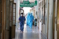 Khu vực điều hành tại Bệnh viện dã chiến Đông Hòa. Ảnh: Phạm Cường-TTXVN
