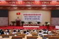 Quang cảnh Kỳ họp thứ 2 Hội đồng nhân dân tỉnh Bình Phước khóa X. Ảnh: Sỹ Tuyên - TTXVN
