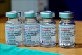 Vaccine ngừa COVID-19 của Hãng Moderna tại Ginowan, Nhật Bản ngày 28/4/2021. Ảnh: Getty Images/TTXVN
