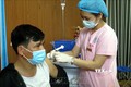 Tiêm vaccine phòng COVID- 19 tại Bệnh viện Trung ương Thái Nguyên. Ảnh: Trần Trang-TTXVN
