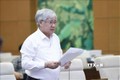 Chủ tịch Ủy ban Trung ương Mặt trận Tổ quốc Việt Nam Đỗ Văn Chiến trình bày báo cáo (tóm tắt). Ảnh: Doãn Tấn - TTXVN
