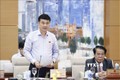 UBTV Quốc hội cho ý kiến về chủ trương đầu tư Dự án Vành đai 4 vùng Thủ đô Hà Nội và Vành đai 3 TP. Hồ Chí Minh.  Ảnh: Doãn Tấn - TTXVN 
