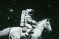 Hình ảnh "Phi hành gia cưỡi ngựa" được phần mềm DALL-E tạo nên. Ảnh: qz.com
