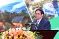 Thủ tướng Phạm Minh Chính phát biểu tại Hội nghị triển khai Nghị quyết số 11-NQ/TW. Ảnh: Dương Giang-TTXVN