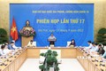 Thủ tướng Phạm Minh Chính chủ trì phiên họp lần thứ 17 Ban Chỉ đạo quốc gia phòng, chống dịch COVID-19. Ảnh: Dương Giang-TTXVN
