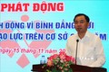 Phó Chủ tịch UBND tỉnh Bạc Liêu Phan Thanh Duy phát biểu tại Lễ phát động. Ảnh: Tuấn Kiệt – TTXVN
