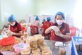 Công nhân đóng gói hạt điều tại Công ty TNHH MTV sản xuất thương mại Đức Thịnh (tại xã Thống Nhất, huyện Bù Đăng). Ảnh: K GỬIH - TTXVN
