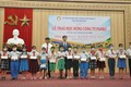 Lần thứ 7 Công ty Panko Tam Thăng trao học bổng cho học sinh, sinh viên Tam Kỳ. Ảnh: baoquangnam.vn
