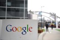 Biểu tượng của Google tại trụ sở của công ty ở New York, Mỹ. Ảnh: AFP/TTXVN