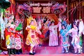 Hằng tuần, Nhà hát Nghệ thuật Hát bội Thành phố Hồ Chí Minh thường tổ chức biểu diễn hát bội miễn phí tại Lăng Đức Tả quân Lê Văn Duyệt (quận Bình Thạnh). Ảnh: An Hiếu