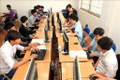 Giờ học Công nghệ thông tin tại Trường Cao đẳng nghề tỉnh Bình Phước. Ảnh: Anh Tuấn-TTXVN