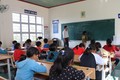 Lớp học tại điểm trường Alao, trường Tiểu học Lơ Pang, xã Lơ Pang, huyện Mang Yang (Gia Lai). Ảnh: Hồng Điệp-TTXVN