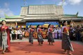 Biểu diễn nghệ thuật Khmer tại Lễ hội. Ảnh:baovanhoa.vn