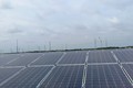 Hệ thống pin năng lượng mặt trời tại Nhà máy điện mặt trời Trung Nam, ấp Giồng Giếng, xã Dân Thành, thị xã Duyên Hải. Ảnh: icon.com.vn
