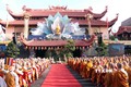 Quang cảnh Đại lễ Phật đản Phật lịch 2568 tại Việt Nam Quốc tự. Ảnh: Xuân Khu-TTXVN