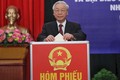 越共中央政治局签发关于第十五届国会选举的指示