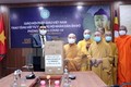 越南佛教协会胡志明市分会向印度人民捐赠33台呼吸机