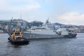 越南海军舰艇参加2021年俄罗斯海军节阅兵式