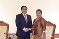 越南政府总理范明政会见柬埔寨副首相