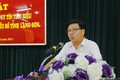 Thứ trưởng, Phó Chủ nhiệm Ủy ban Dân tộc Lê Sơn Hải phát biểu tại buổi tiếp.