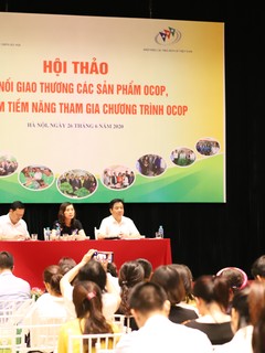 Hà Nội tổ chức Hội thảo kết nối giao thương sản phẩm OCOP năm 2020