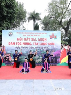 Lạng Sơn bảo tồn nghệ thuật hát then, sli, lượn dân tộc Nùng, Tày