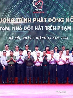 Thủ tướng Phạm Minh Chính dự chương trình “Mái ấm cho đồng bào tôi”