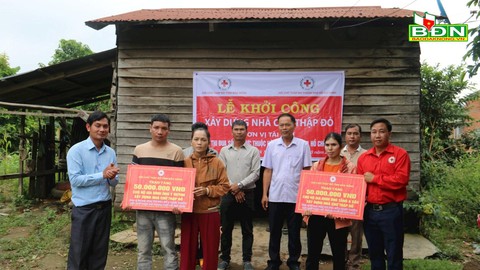 Đắk Nông hỗ trợ kinh phí xây nhà cho hộ nghèo vùng đặc biệt khó khăn